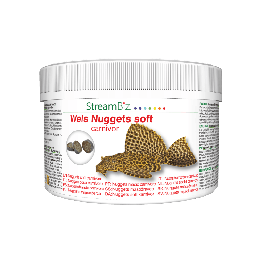 StreamBiz Catfish Nuggets Soft Carnivore sägade tabletid