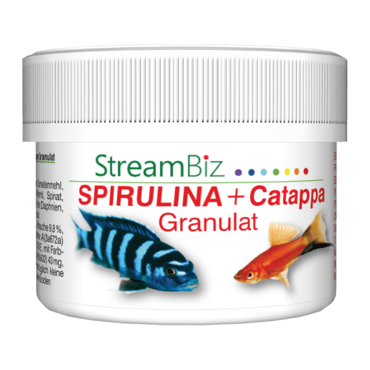 StreamBiz Spirulina + Catappa graanulid