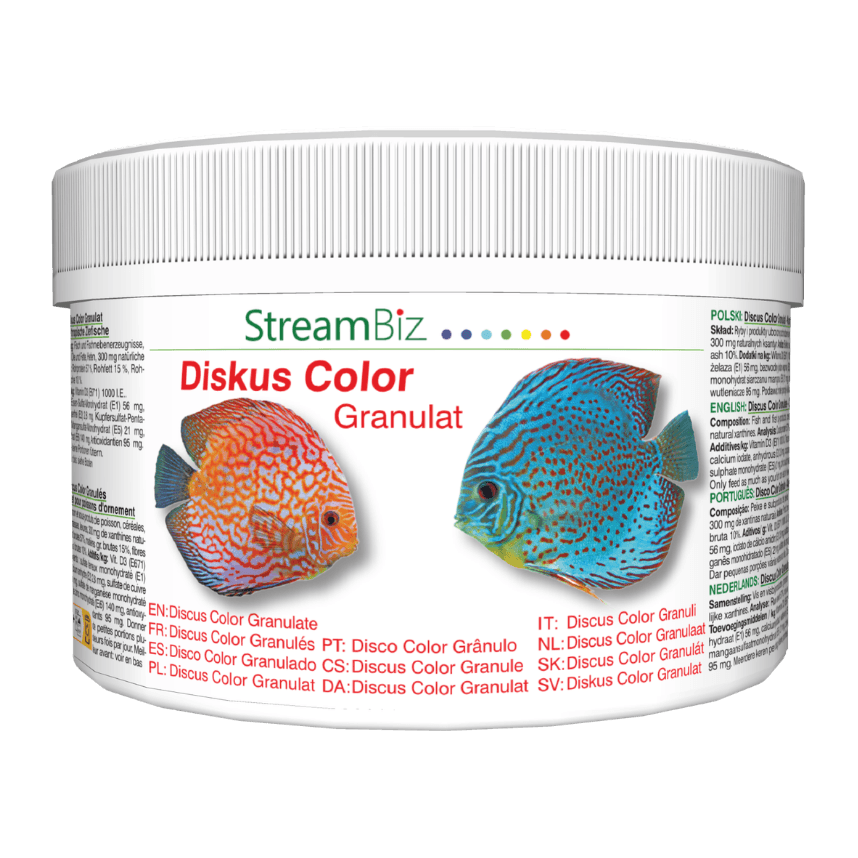 StreamBiz Discus Color graanulid