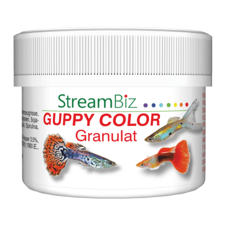 StreamBiz Guppy Color graanulid 40 g