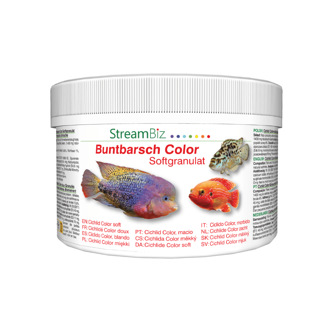 StreamBiz Cichlid Color pehmed graanulid