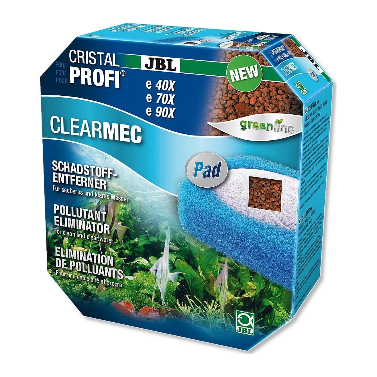 JBL ClearMec E filtermaterjali komplekt CristalProfi e filtrile
