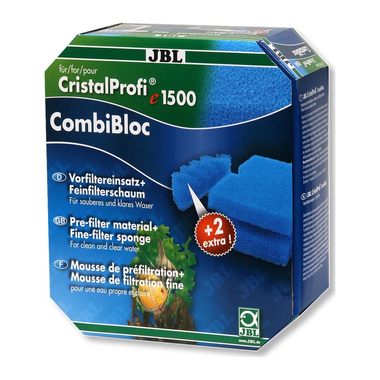JBL CombiBloc filtrikäsnade komplekt CristalProfi e filtrile
