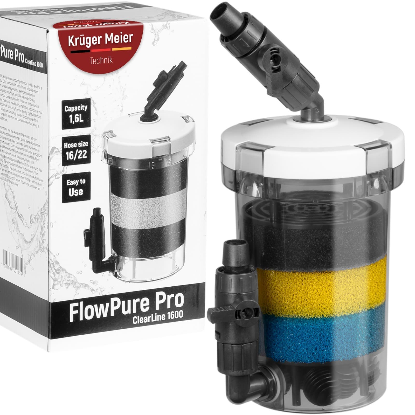 Kruger Meier FlowPure Pro väline eelfilter