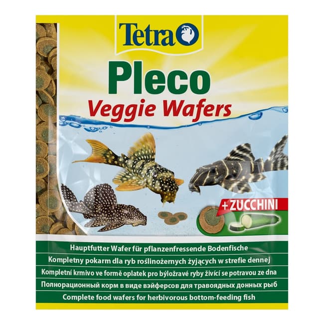Tetra Pleco Veggie Wafers taimsed toiduvahvlid põhjakaladele