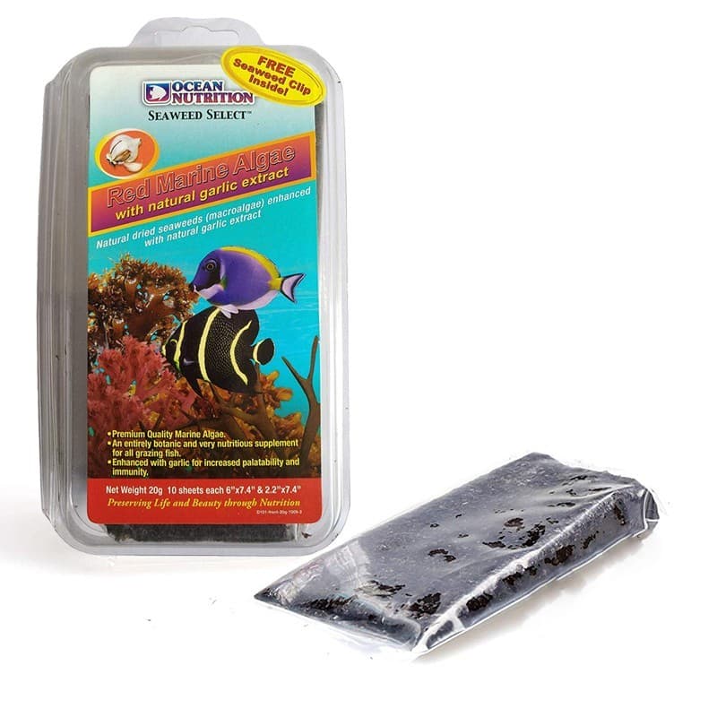 Ocean Nutrition Seaweed Red merevetikad küüslauguga kaladele, 8 g