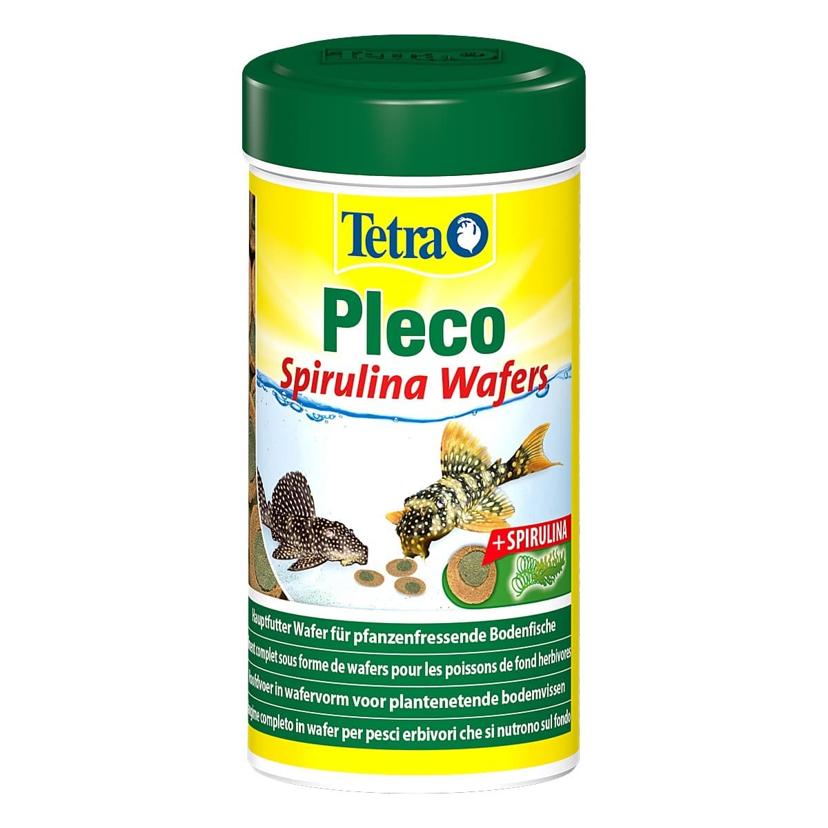 Tetra Pleco Spirulina Wafers 250 ml vahvlid taimtoidulistele kaladele