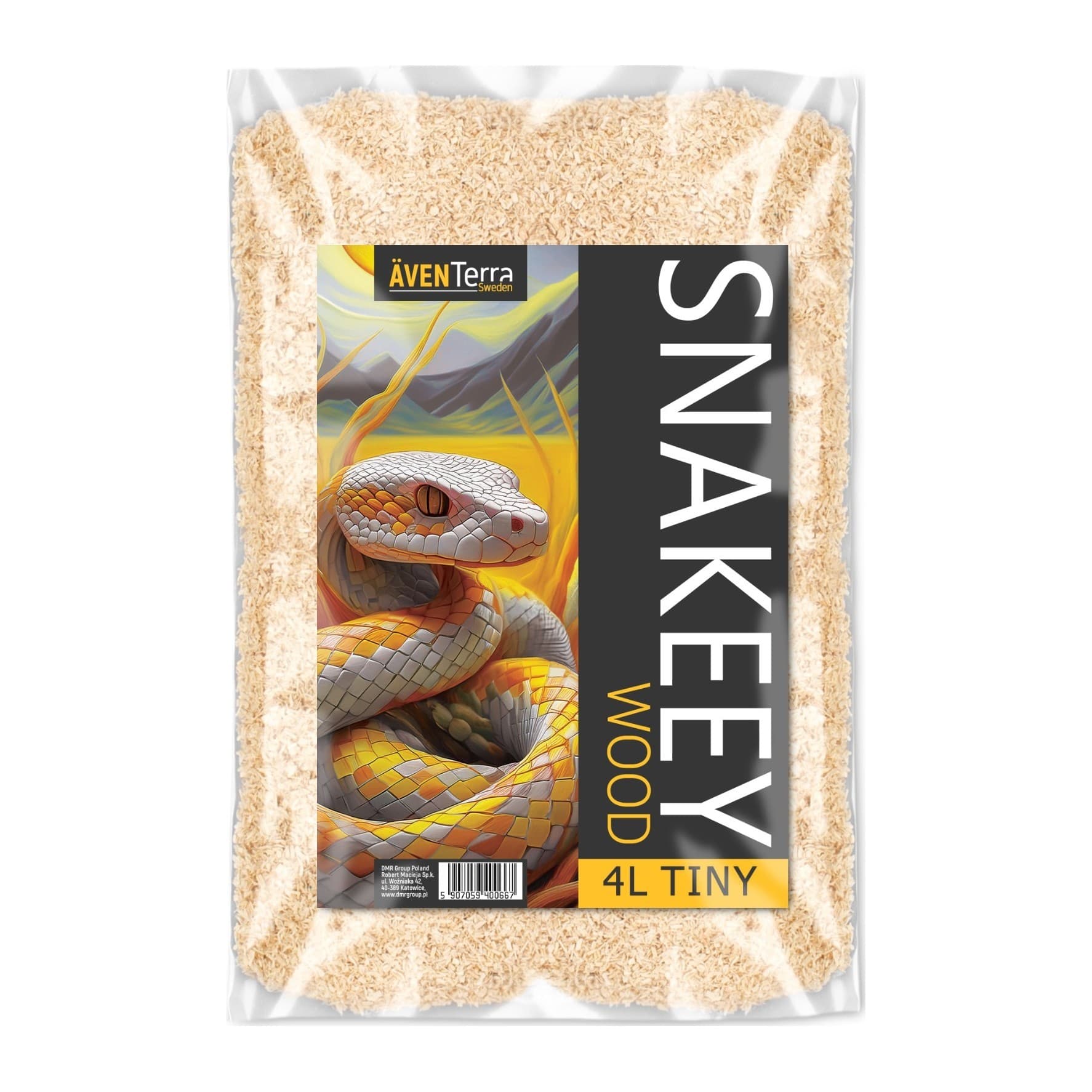 Aventerra Snakeey Wood Tiny Fine Wood Bedding 4 l