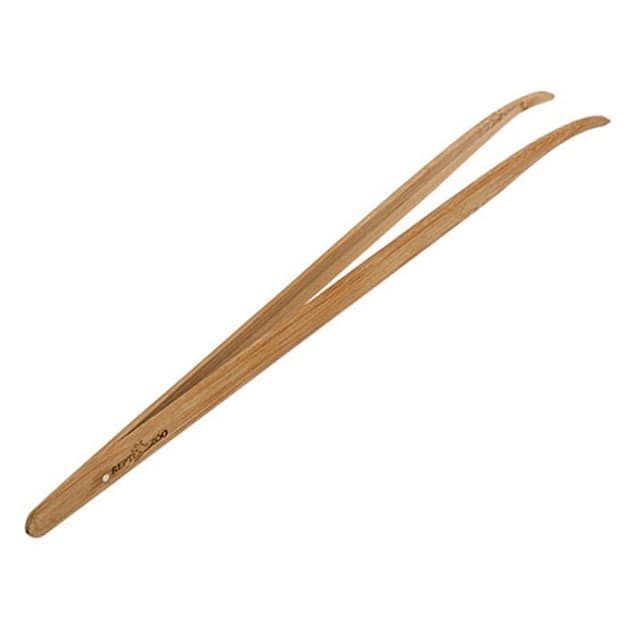Repti-Zoo Bamboo Feeding Tweezers, Curved, 28 cm