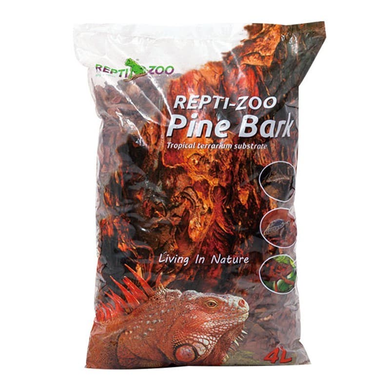 Repti-Zoo Pine Bark Terrarium Substrate M, 4 l