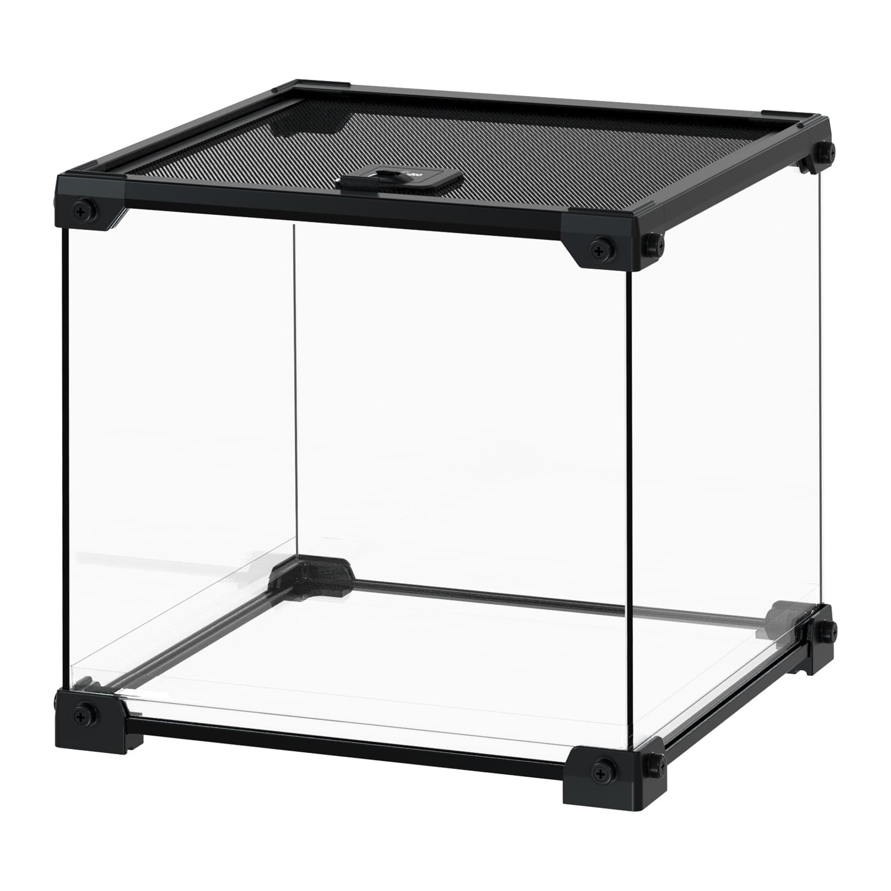 Repti-Zoo NAK10B Glass Terrarium with Mesh Lid 30 × 30 × 30 cm