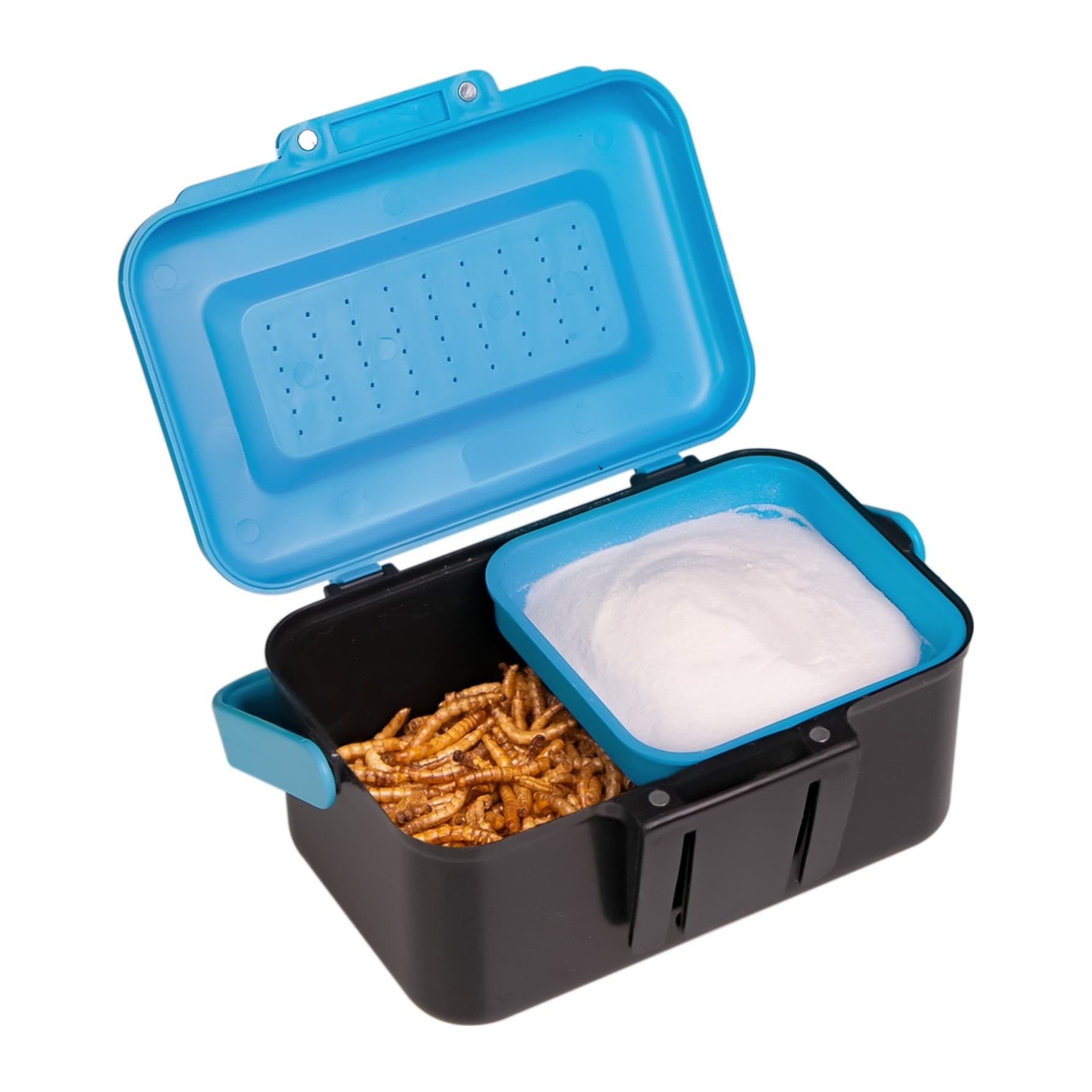 Terrario Live Food Box kahekambriline elustoidu karp