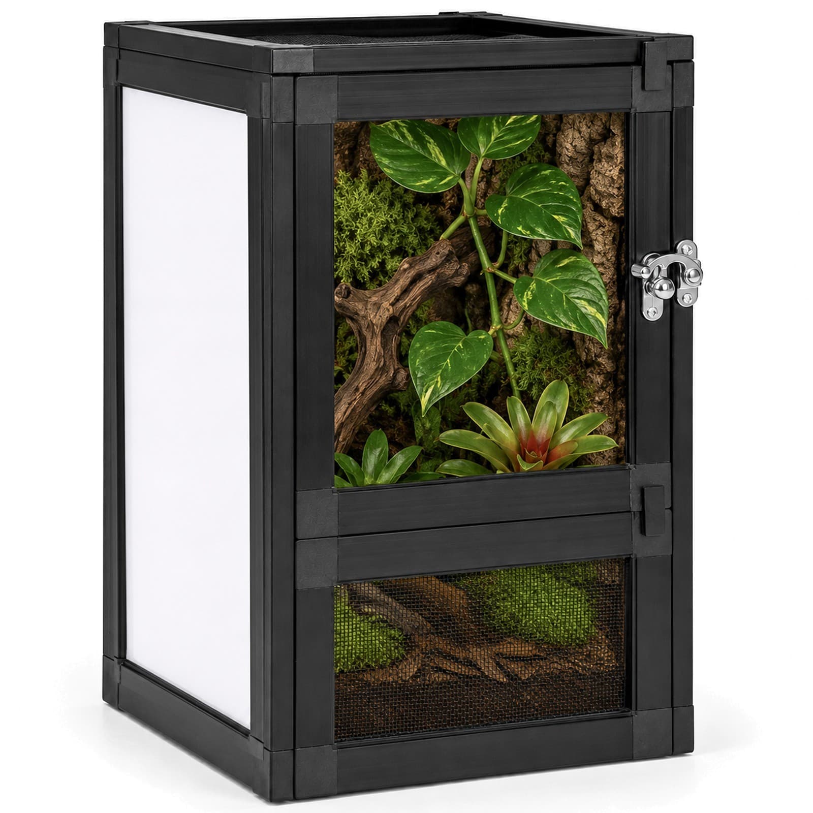 Terrario Nexframe A-Line alumiiniumterraarium, 20 x 20 x 30 cm