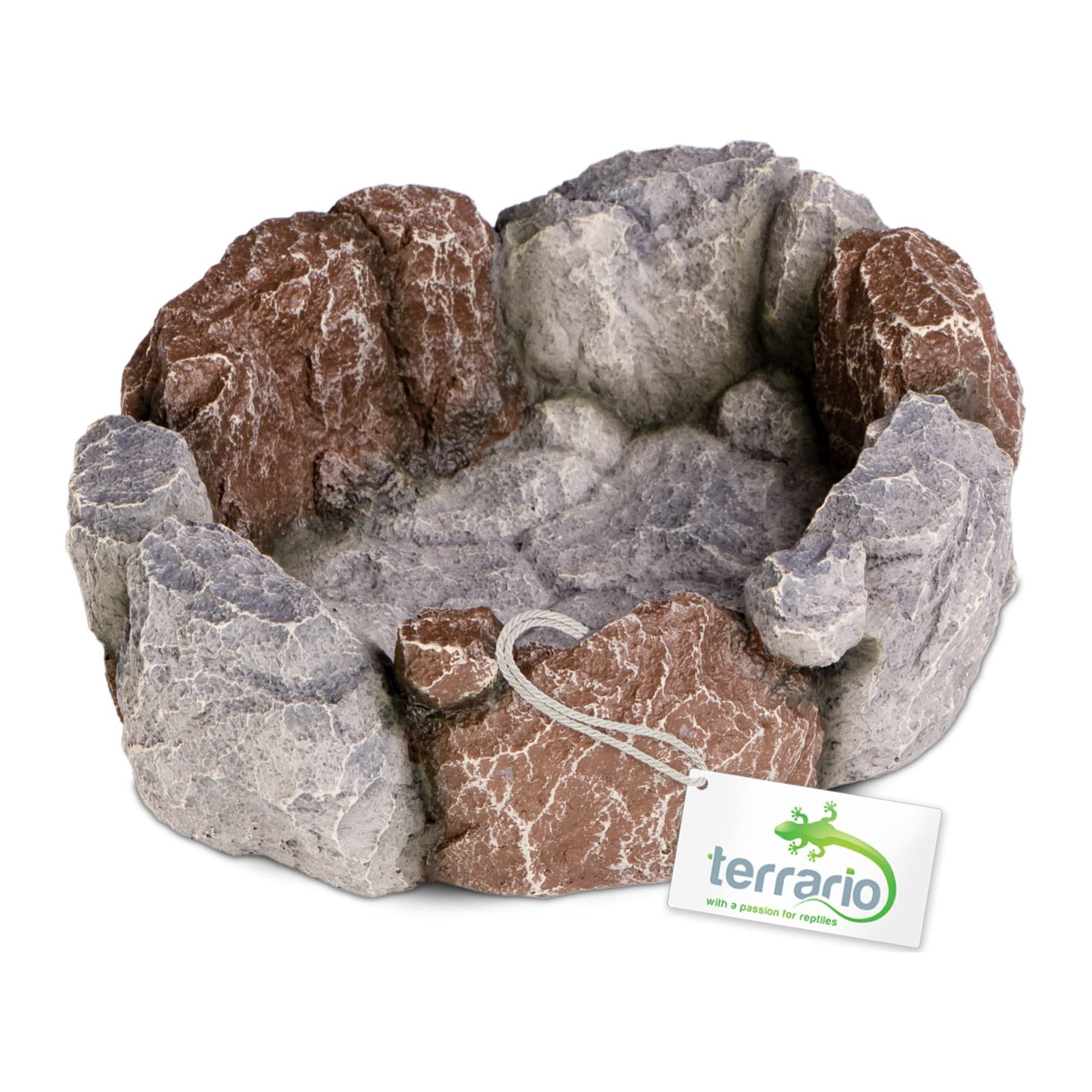 Terrario Stone Circle Bowl L terraariumi kauss, 17 x 15 x 4,5 cm