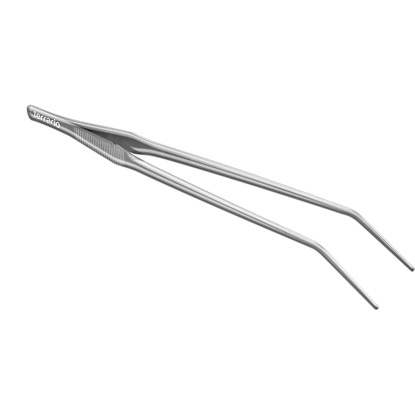 Terrario ViperTweez Bent XL kõver pintsett, 38 cm