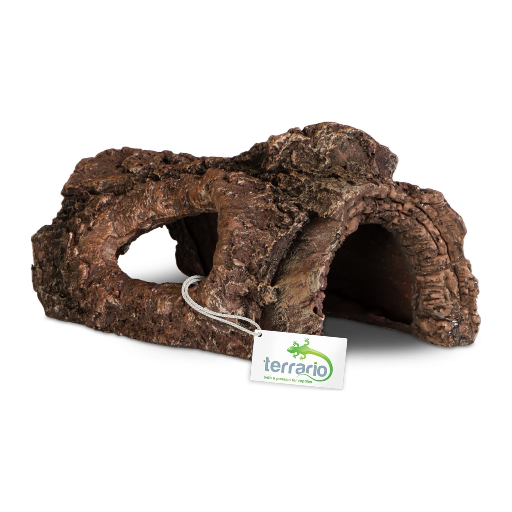 Terrario Wood Cave S terraariumi peidupaik 14 x 9 x 7 cm