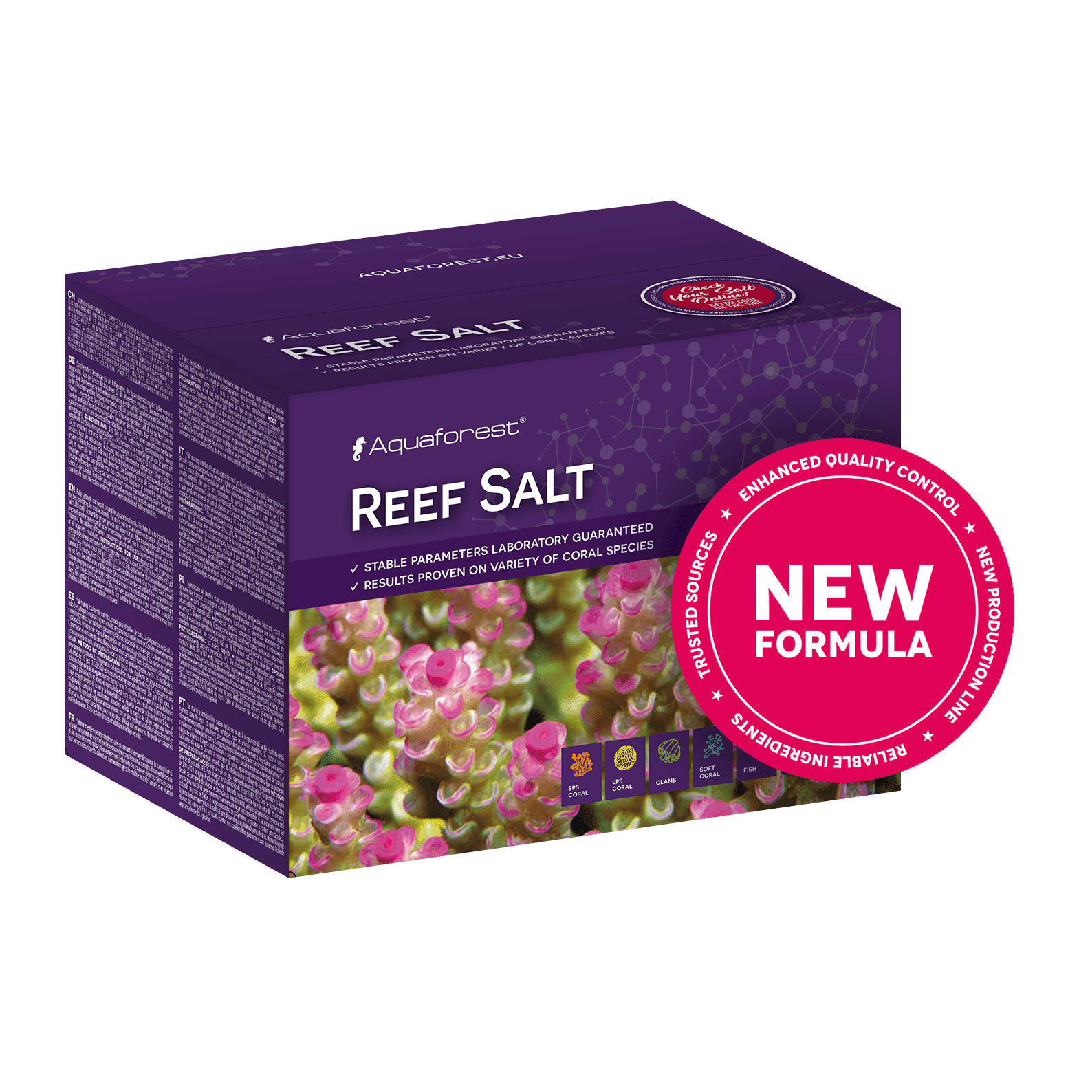 Aquaforest Reef Salt — морская соль для рифового аквариума