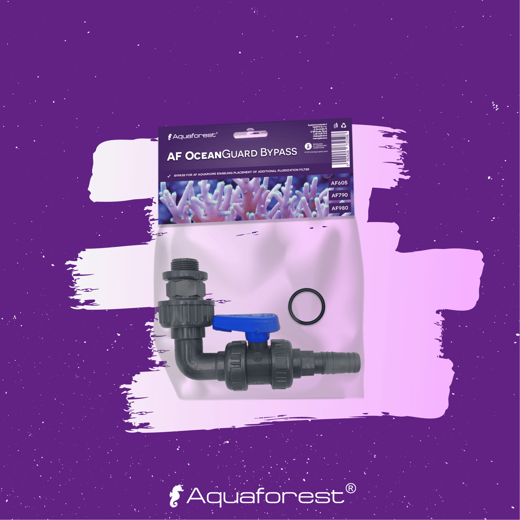 Aquaforest Bypass AF605 / AF790 / AF980 möödaviik lisafiltri paigaldamiseks