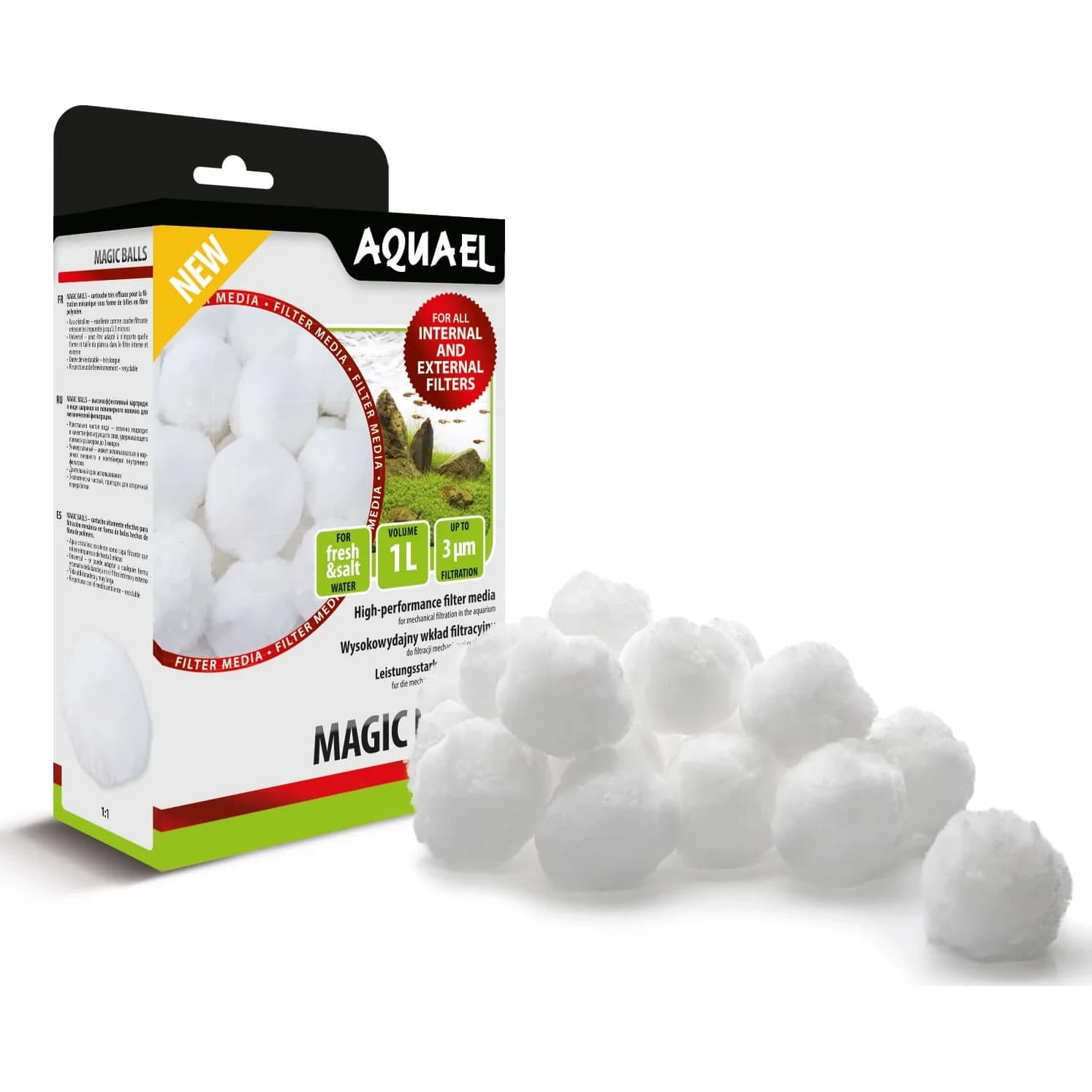 AquaEL filtrimaterjal Magic Balls, 1 l