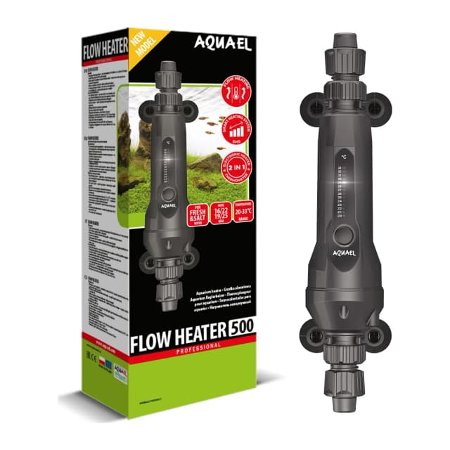 AquaEL Flow Heater 2.0 läbivoolusoojendi välisfiltri voolikule