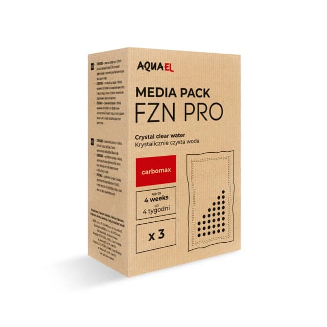 AquaEL FZN PRO aktiivsöega filtrikassetid (3 tk)