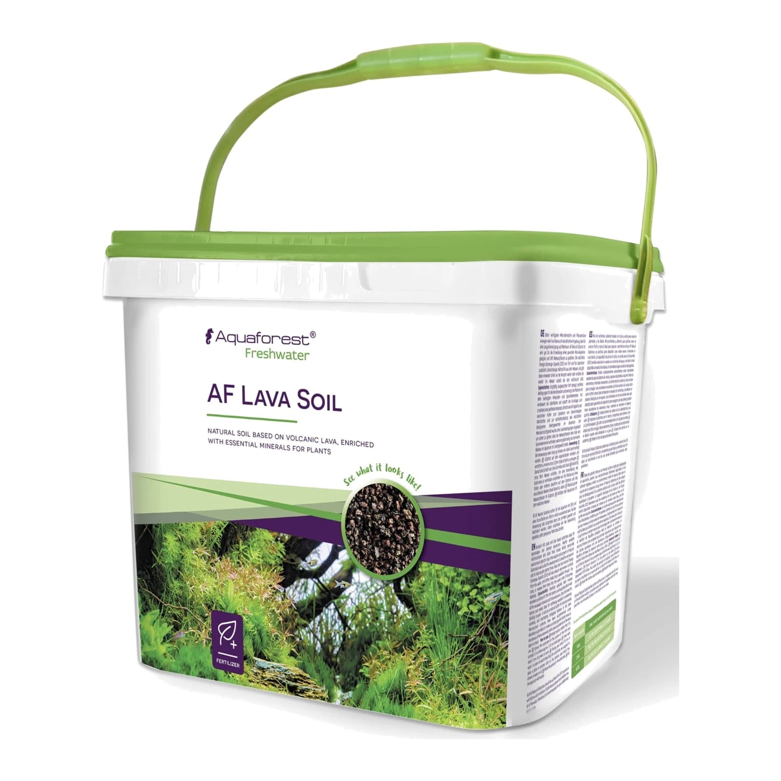 Aquaforest Lava Soil 5 l looduslik taimemuld