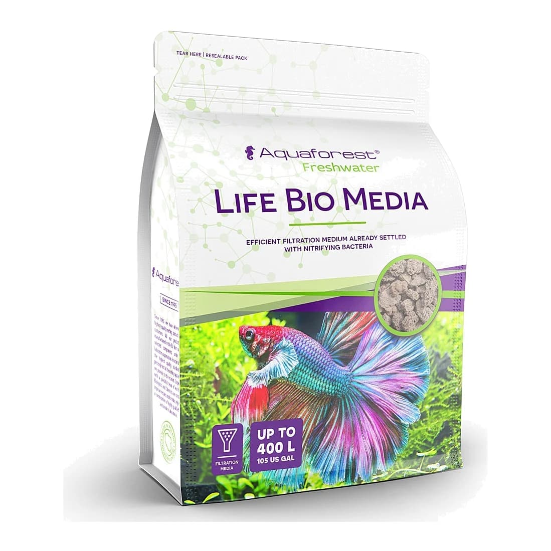Aquaforest Life Bio Media 1000 ml keraamiline filtrimeedium