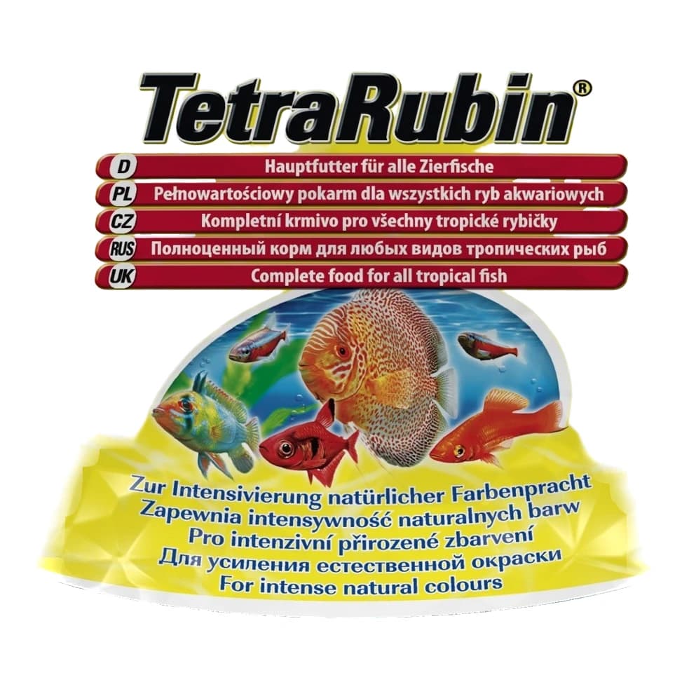 Tetra Rubin Flakes helbetoit kaladele