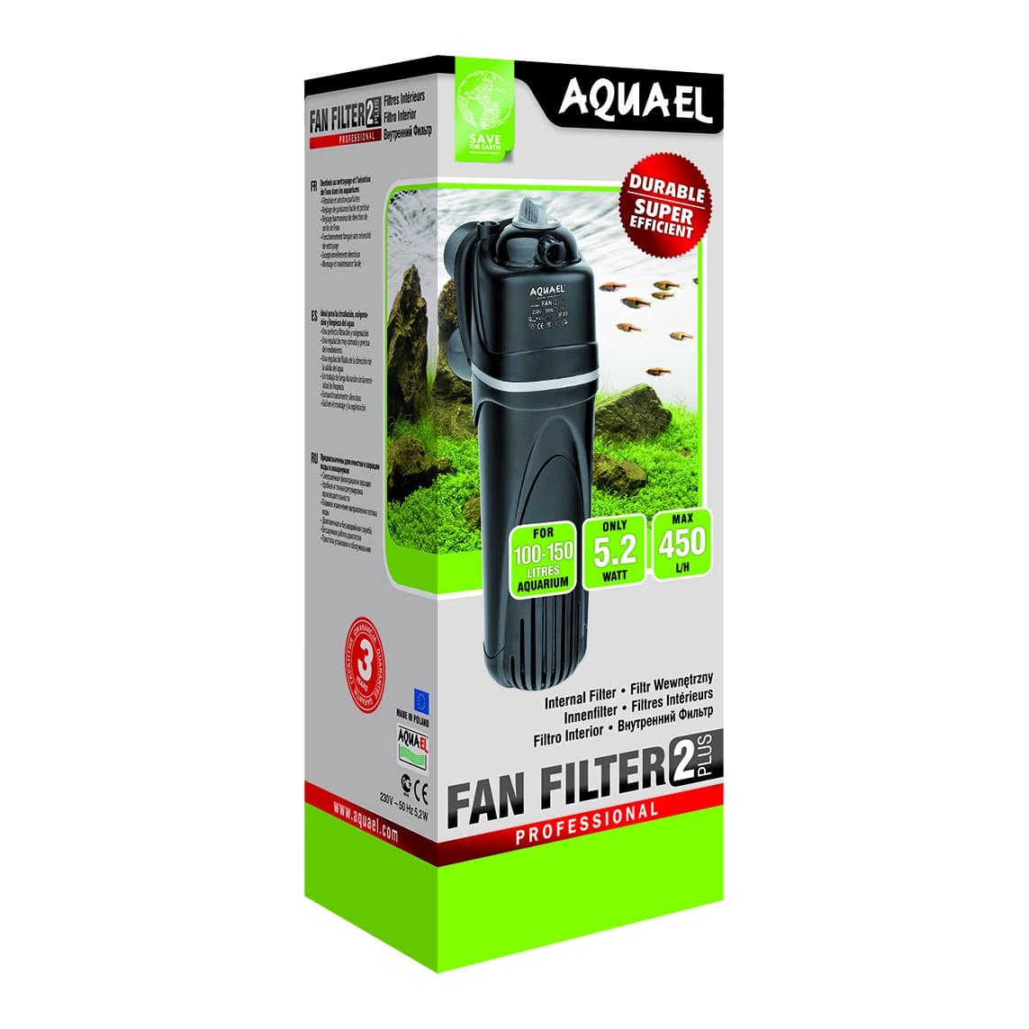 AquaEL sisefilter FAN 2 Plus EU