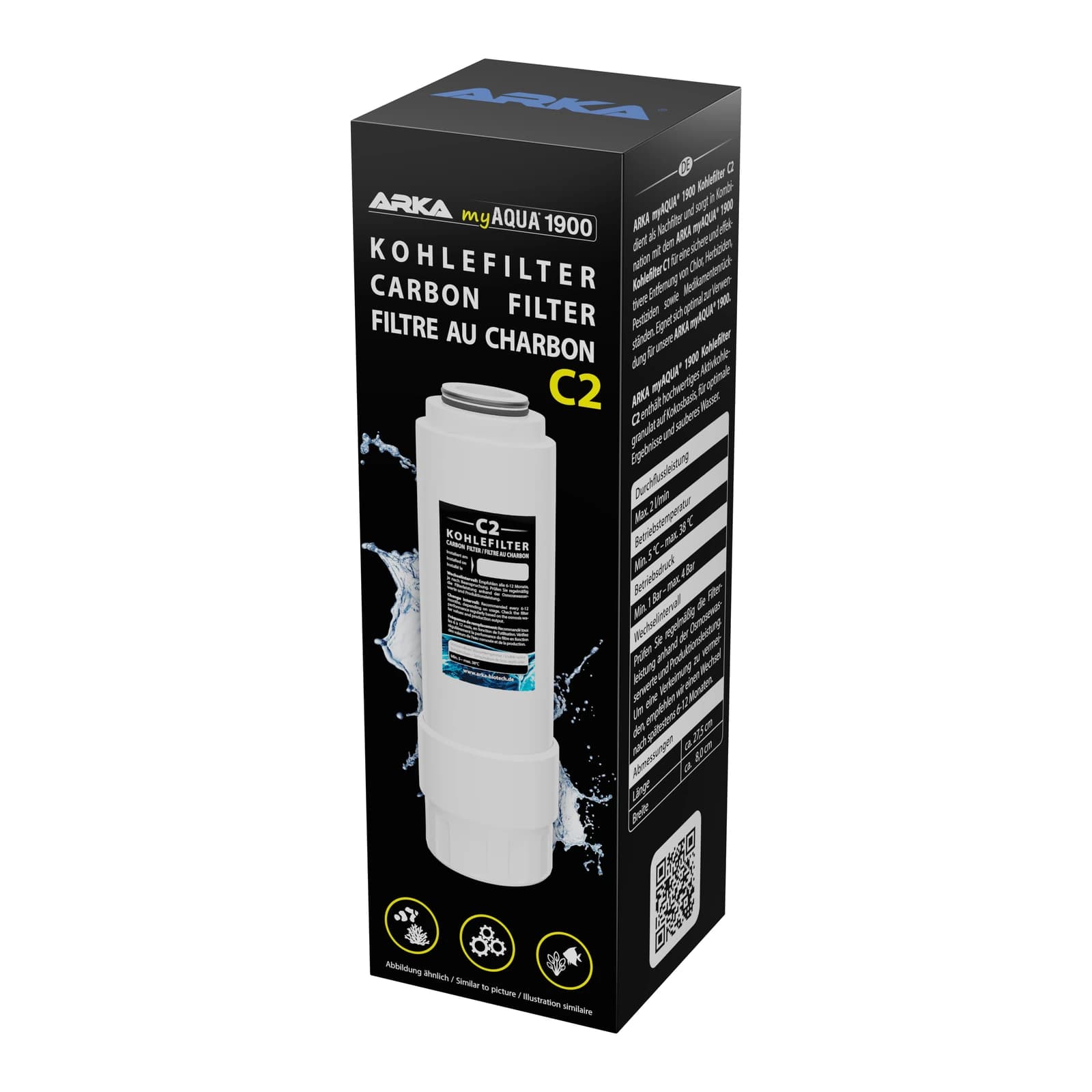 ARKA myAQUA 1900 söefilter C2