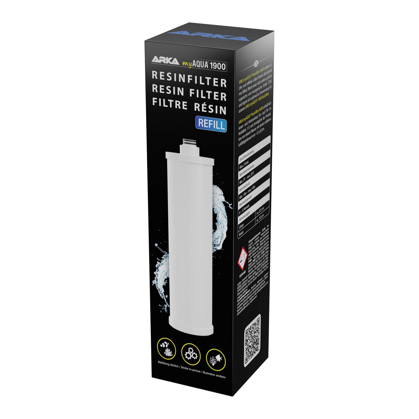 ARKA myAQUA 1900 vaigufilter täide