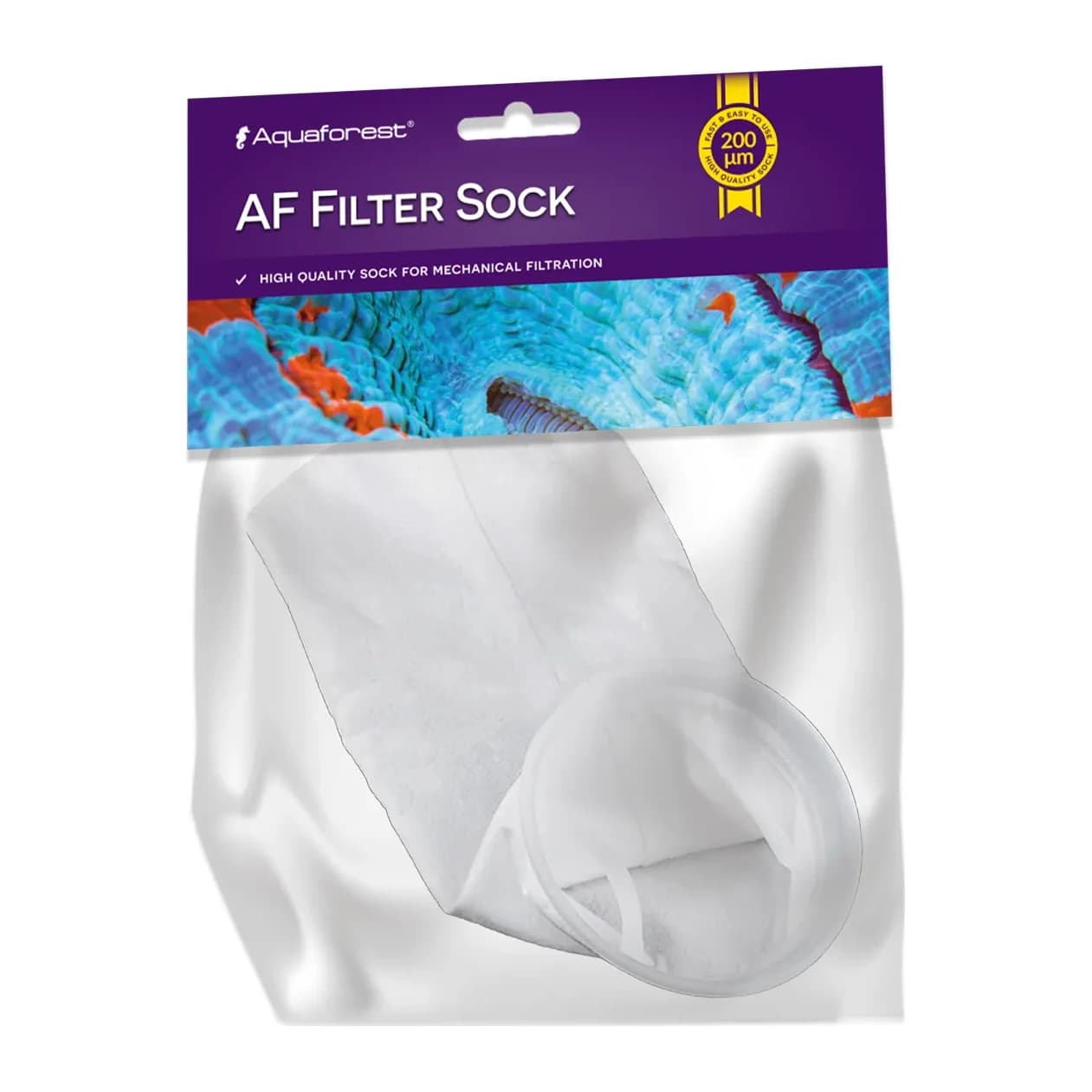 Aquaforest AF Filter Sock mehaanilise filtri sokk 200 µm