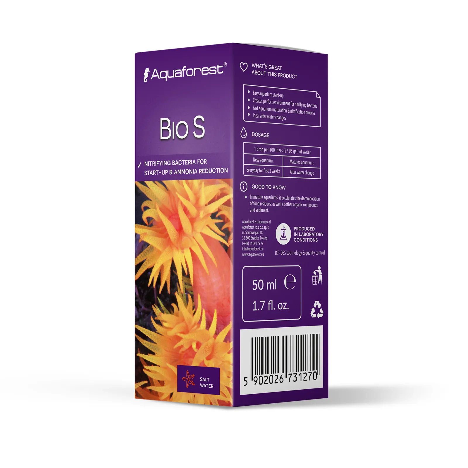 Aquaforest Bio S nitrifitseerivad bakterid
