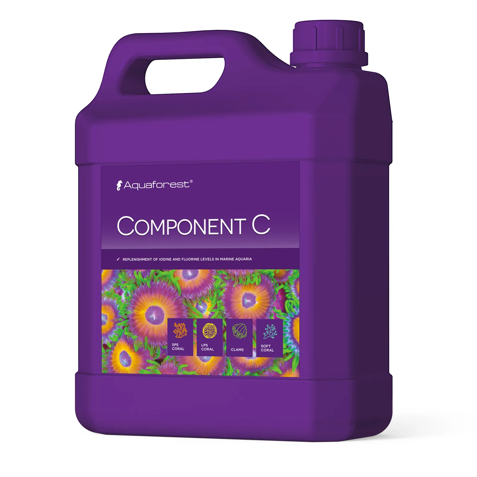 Aquaforest Component C joodi- ja fluorilisand