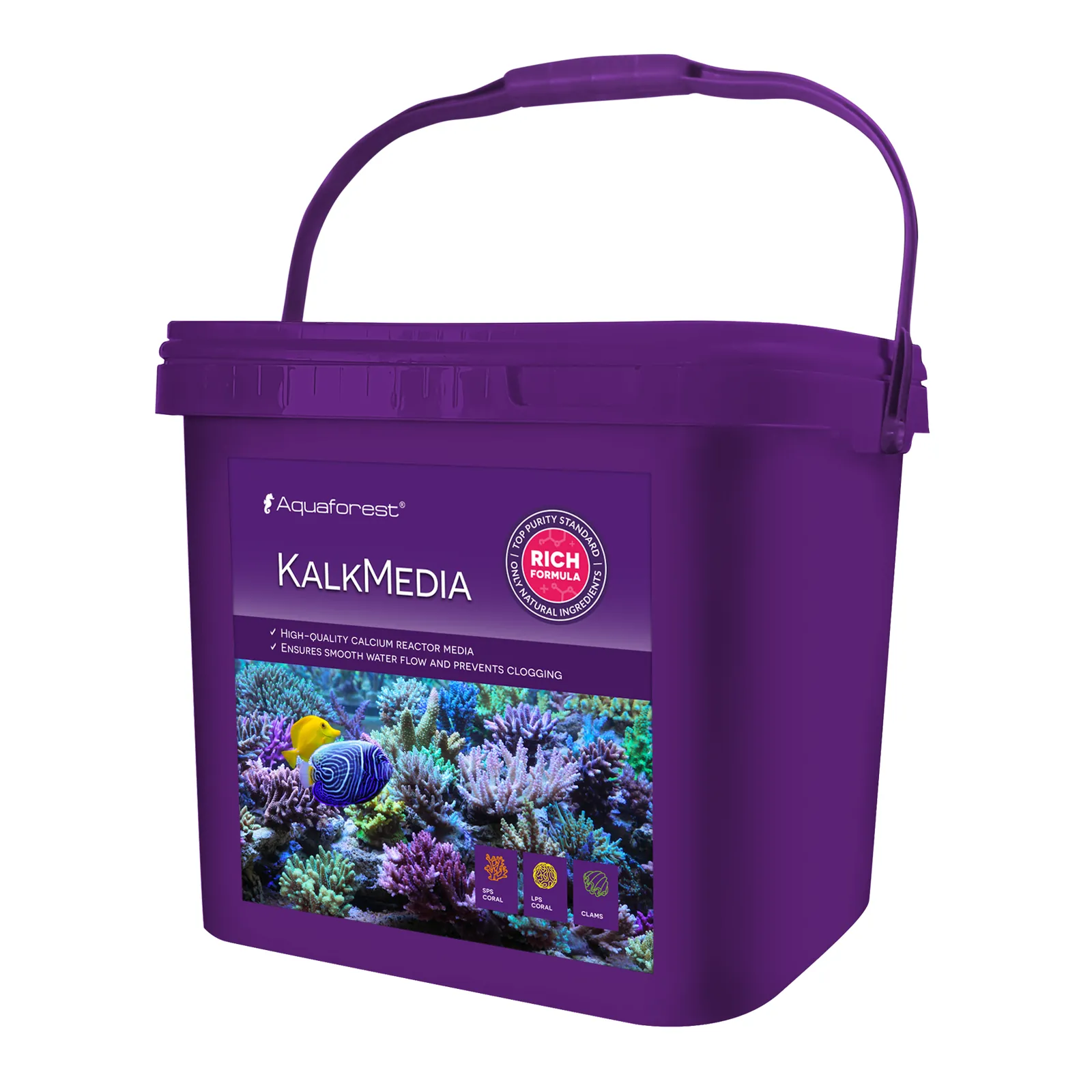 Aquaforest KalkMedia kaltsiumireaktori täidis 5 kg