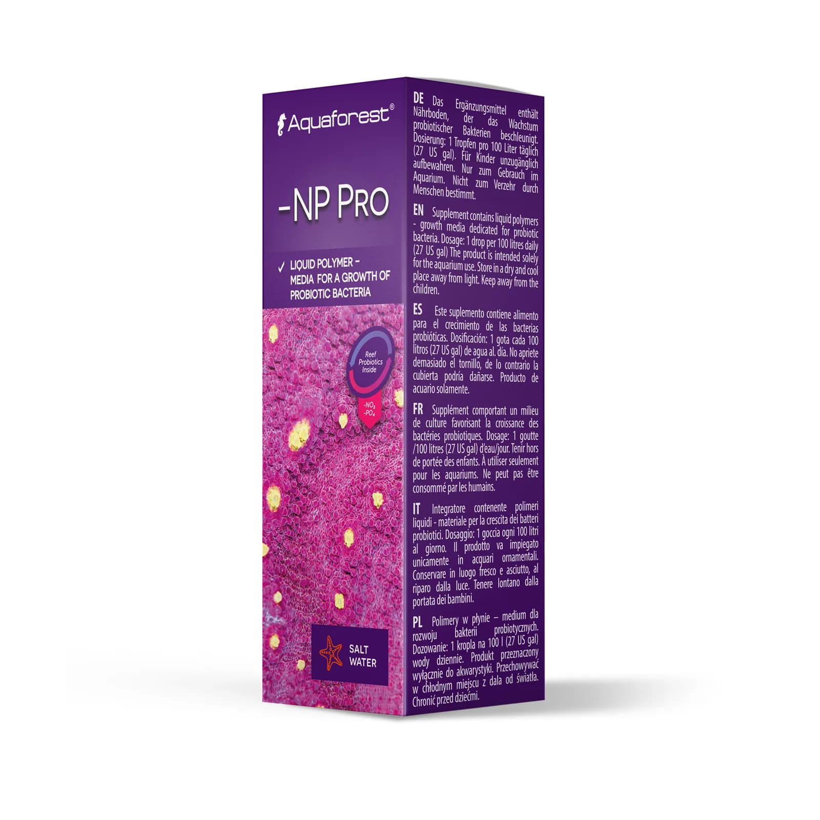 Aquaforest -NP Pro probiootiliste bakterite toitelahus mereakvaariumile