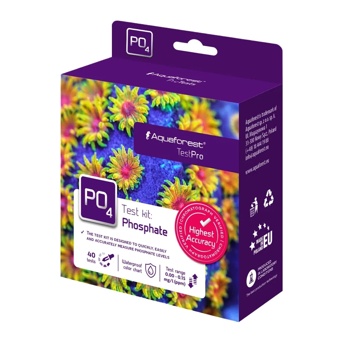 Aquaforest fosfaaditest mereveele (TestPro)