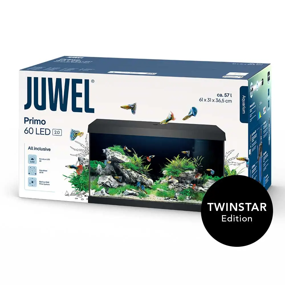 Juwel Primo 60 2.0 black TWINSTAR EDITION