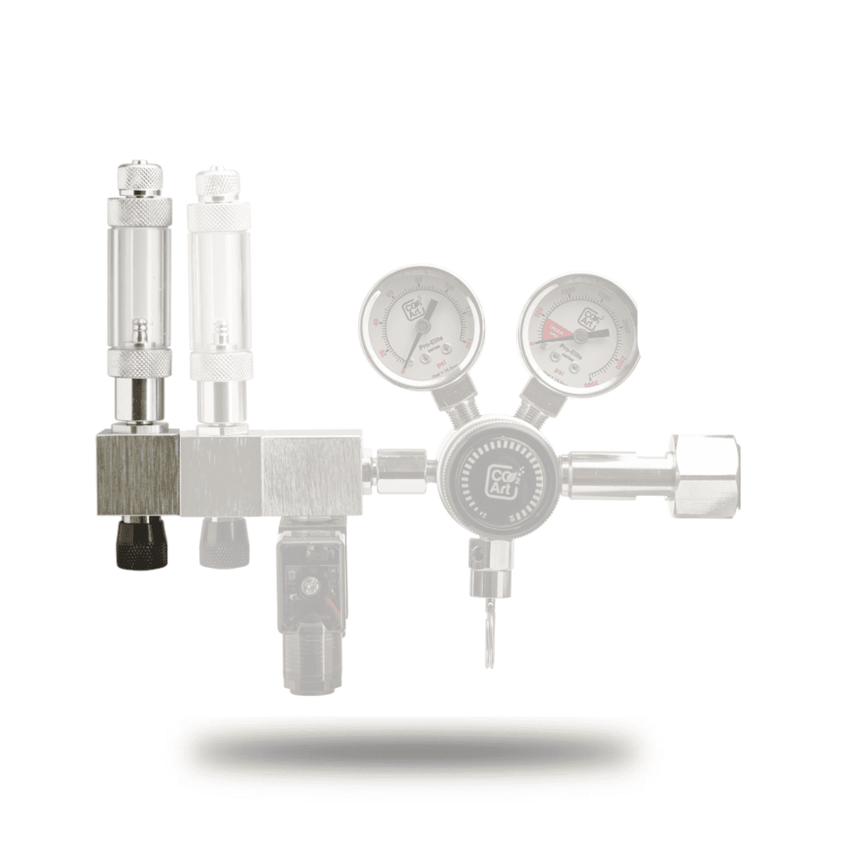 Manifold Block for Pro-Elite Series V2 Regulator