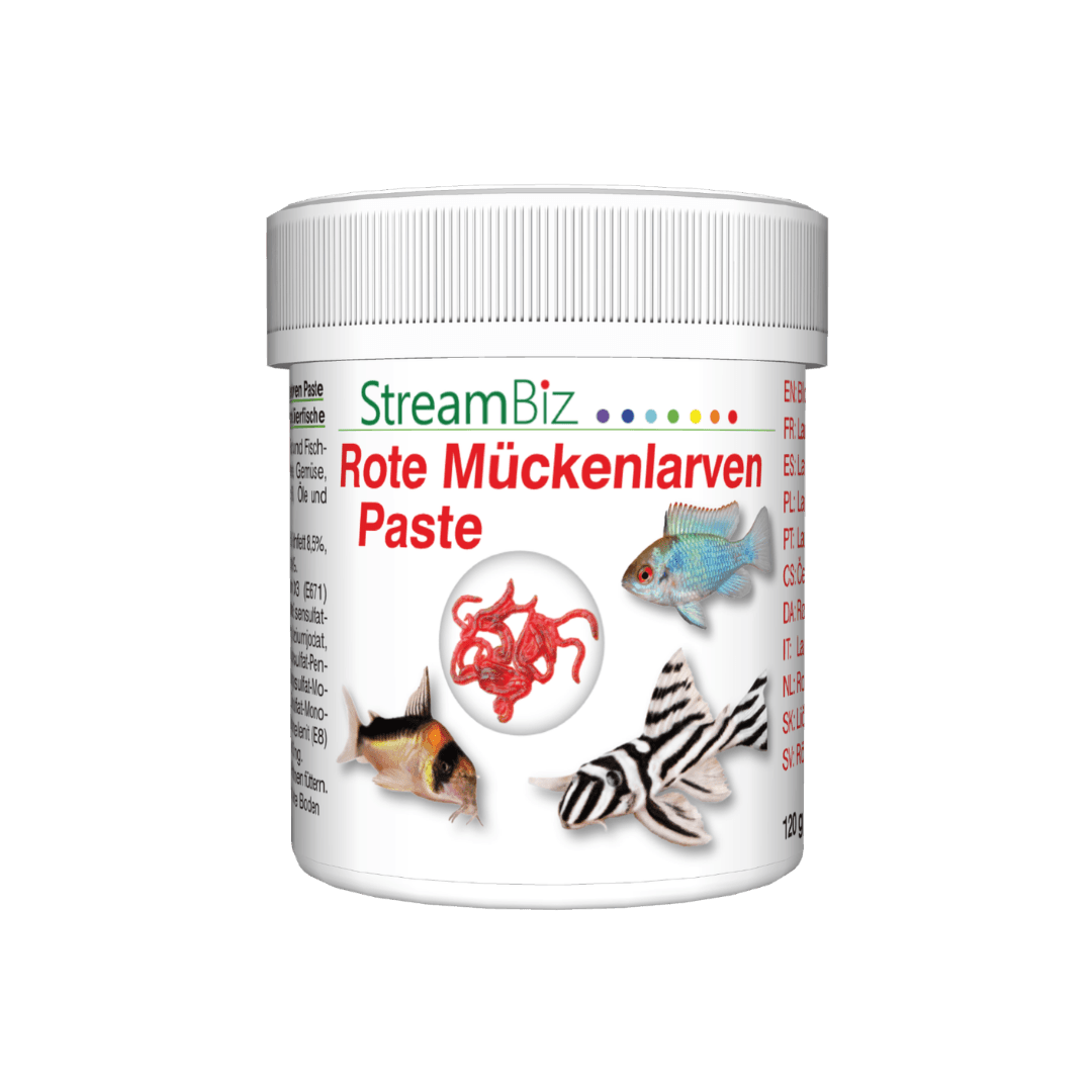 StreamBiz punaste sääsevastsete pasta