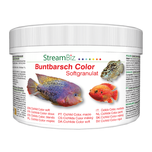 StreamBiz Cichlid Color pehmed graanulid