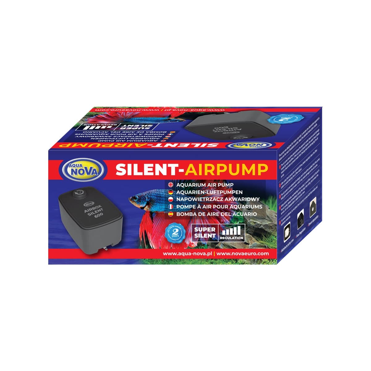 Aqua Nova Airbox Silent 600 õhupump