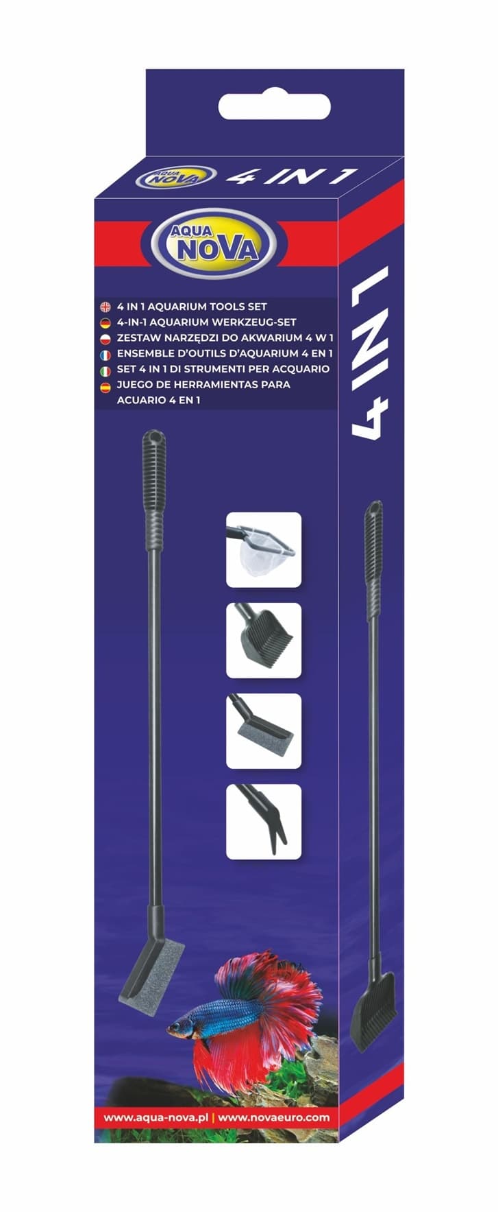 Aqua Nova akvaariumi tööriistakomplekt