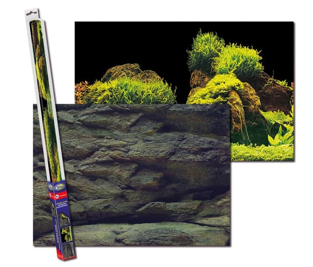 Aqua Nova Aquarium Background Rock / Plants