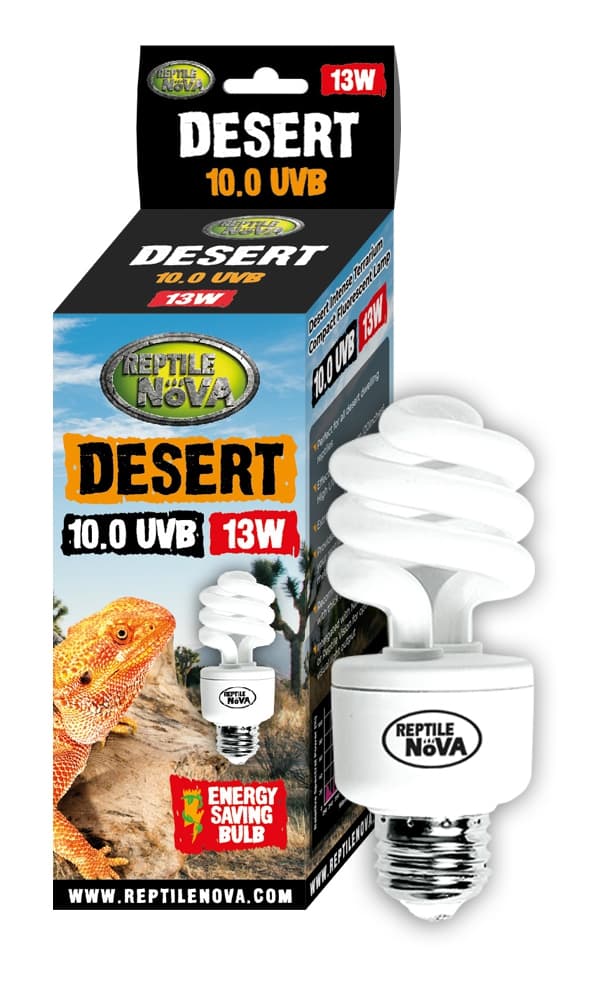 Reptile Nova UVB 10.0 Desert Compact Lamp