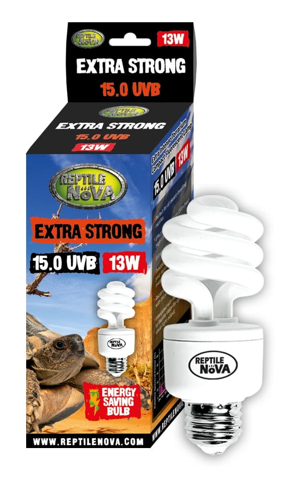 Reptile Nova UVB 15.0 Extra Strong Compact Lamp