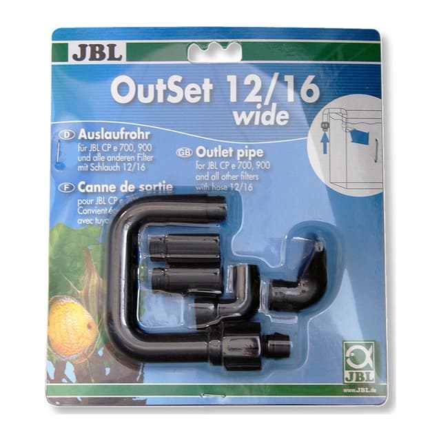 JBL OutSet välisfiltri väljavoolutoru komplekt