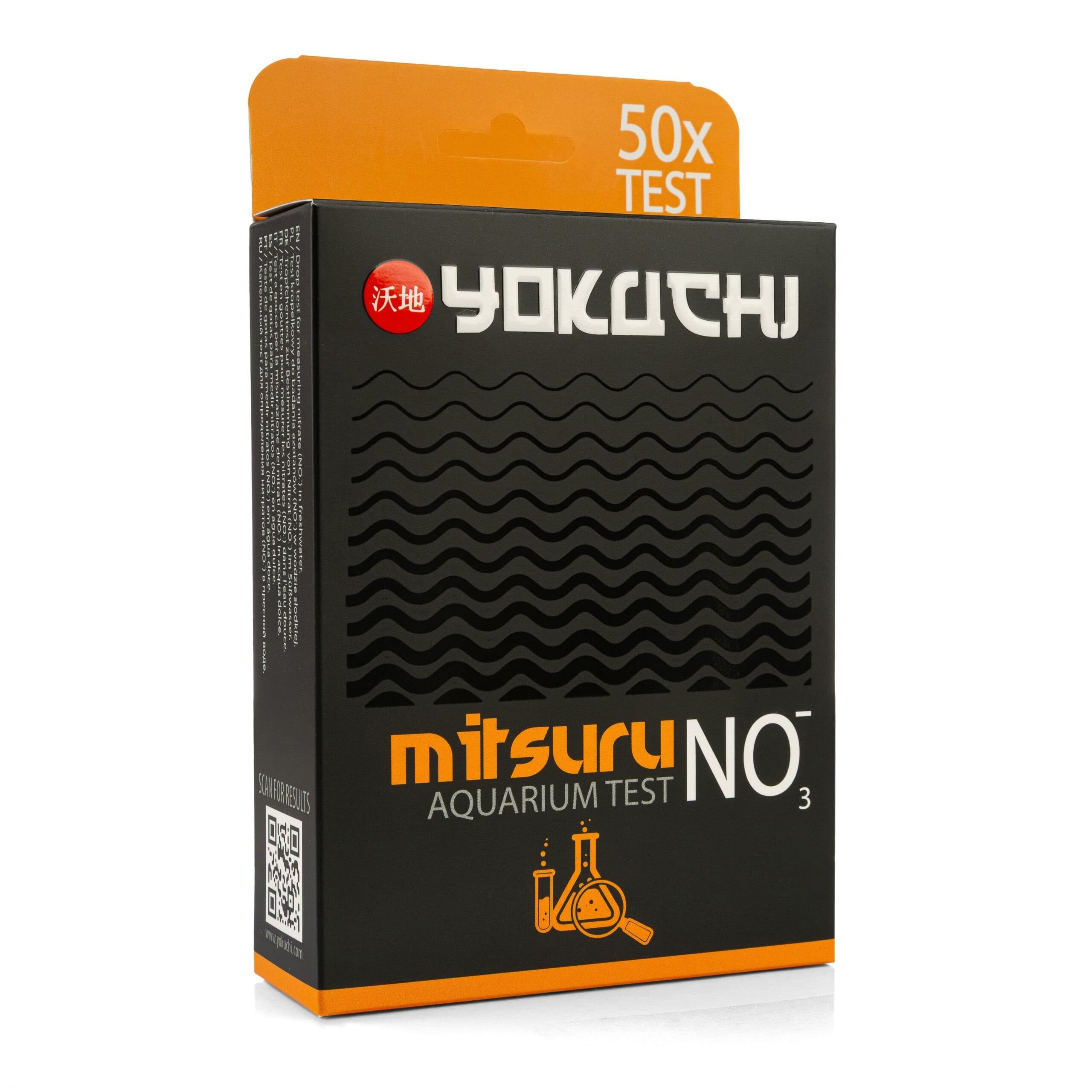 YOKUCHI Mitsuru NO3 tilktest akvaariumiveele
