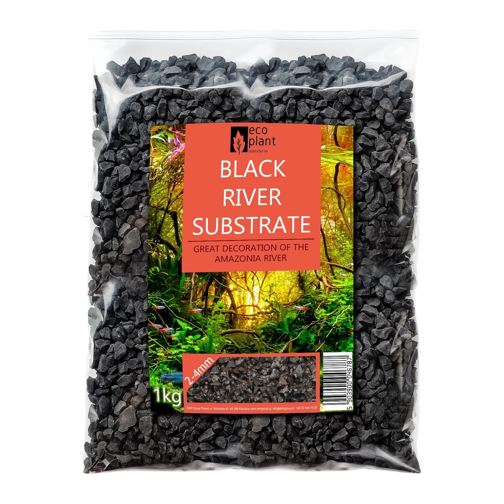 Eco Plant Black River akvaariumikruus 2-4 mm, 1 kg