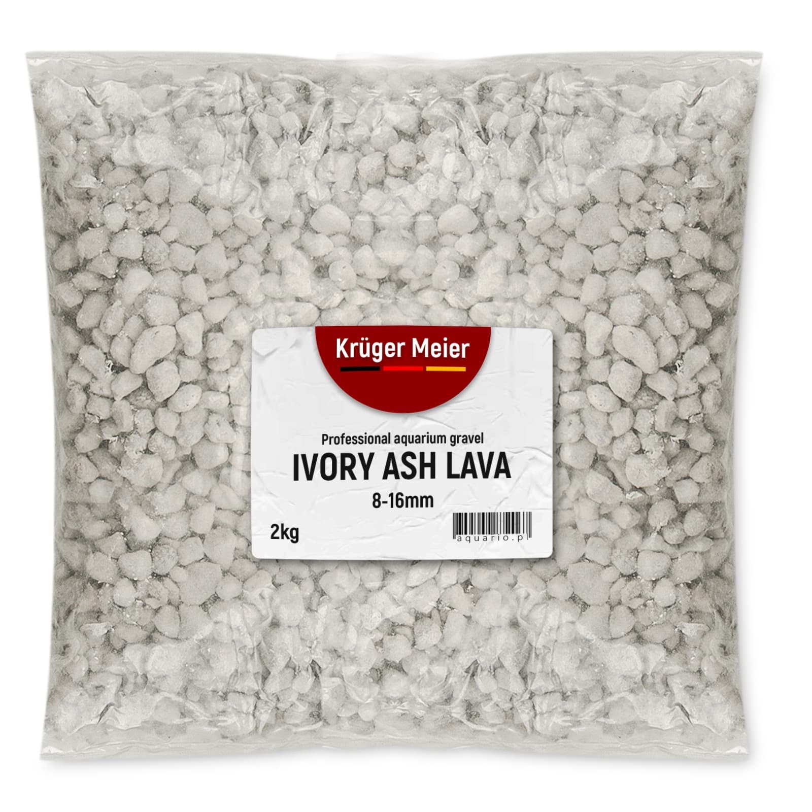 Kruger Meier Ivory Ash Lava 8-16 mm laavakruus 2 kg